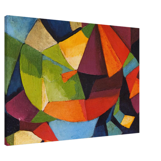 Morgan Russell - Synchromy - 1916 Canvas - 20x30 cm / 8x12 inches-canvas