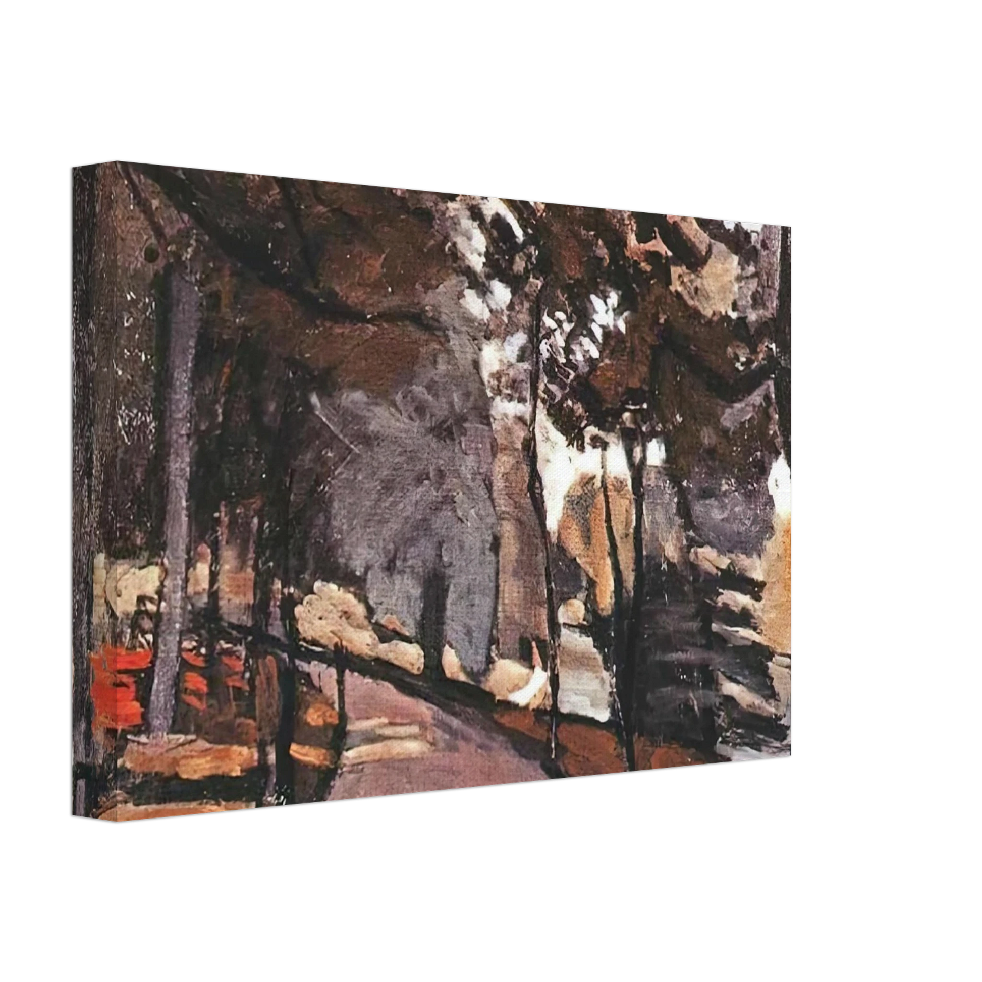 Henri Matisse - THE PATH IN THE BOIS DE BOULOGNE 1903 Canvas - 40x60 cm / 16x24 inches-canvas