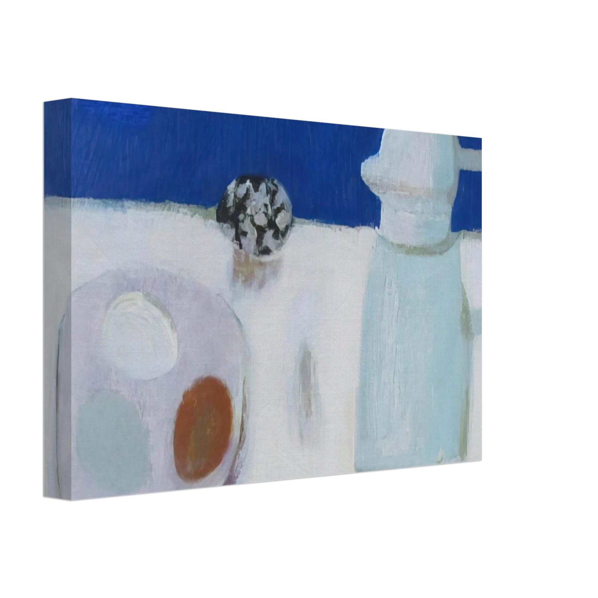 Mary Fedden - Jug and Four Eggs - 1967 Canvas - 40x60 cm / 16x24 inches-canvas