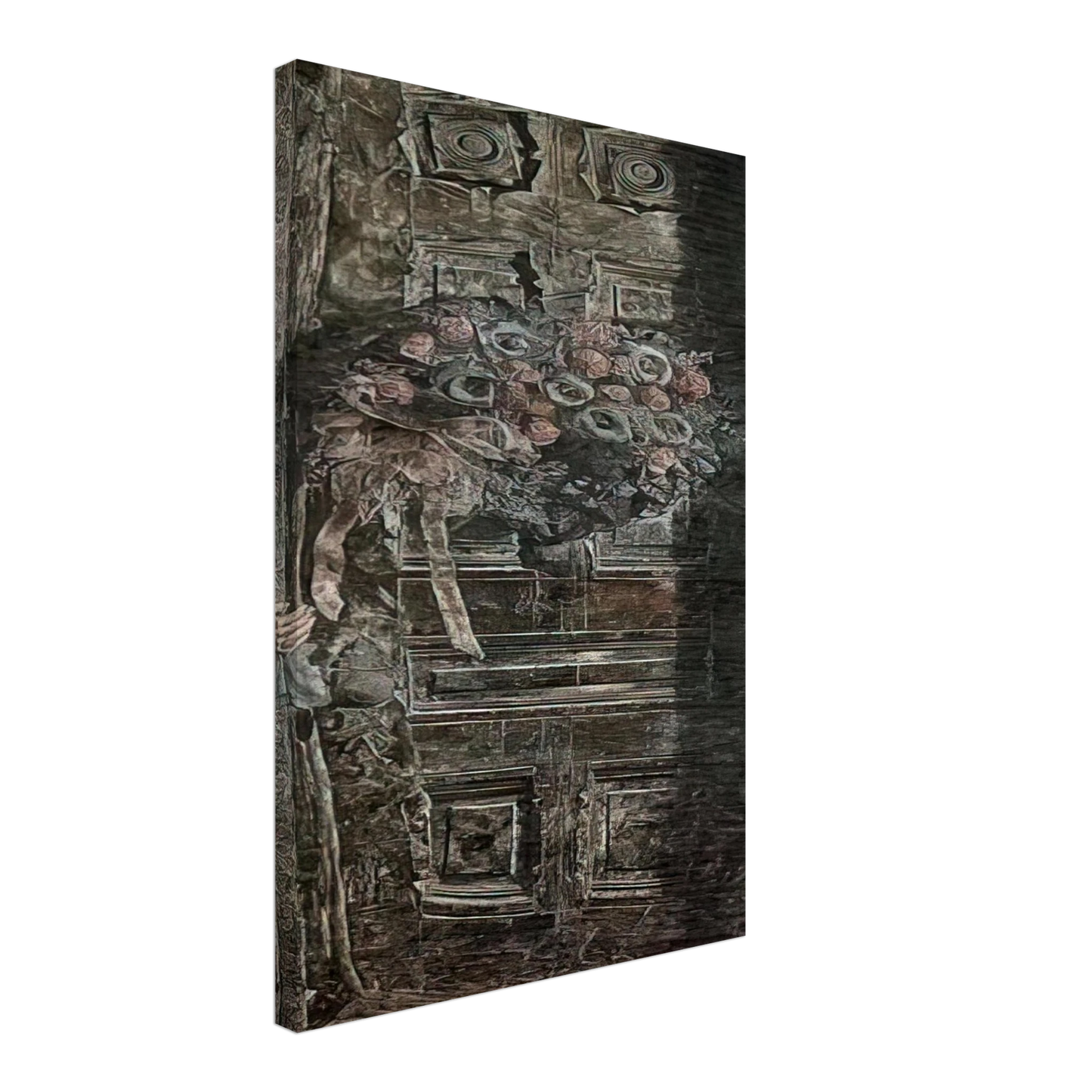 Ivan Albright - THE DOOR 1941 Canvas - 70x100 cm / 28x40 inches-canvas