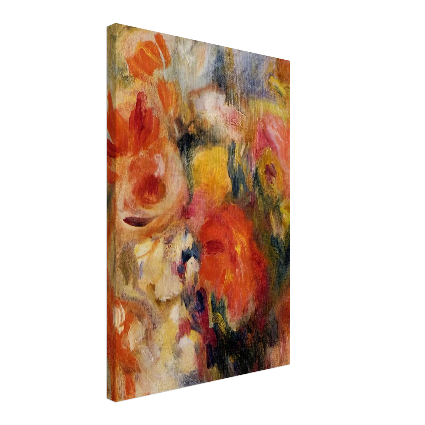 Pierre-Auguste Renoir - Flower Study Canvas - 40x60 cm / 16x24 inches-canvas