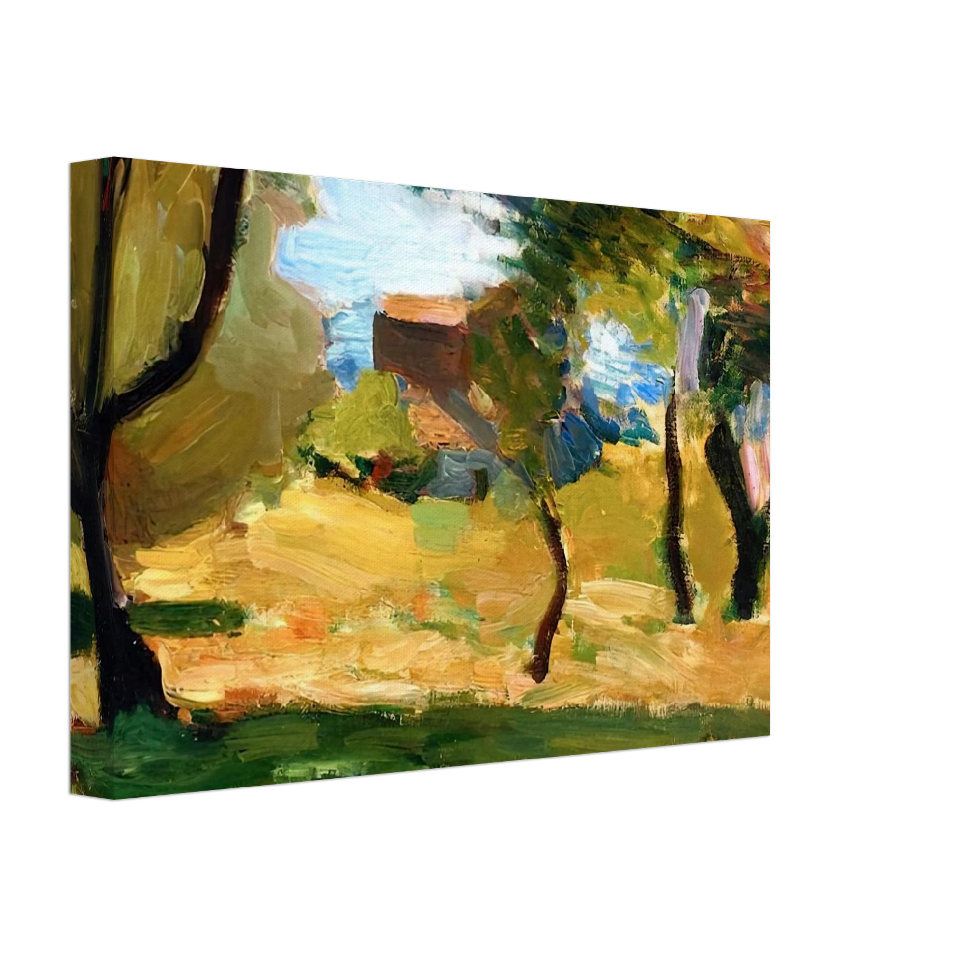 Henri Matisse - CORSICAN LANDSCAPE 1898 1 Canvas - 70x100 cm / 28x40 inches-canvas