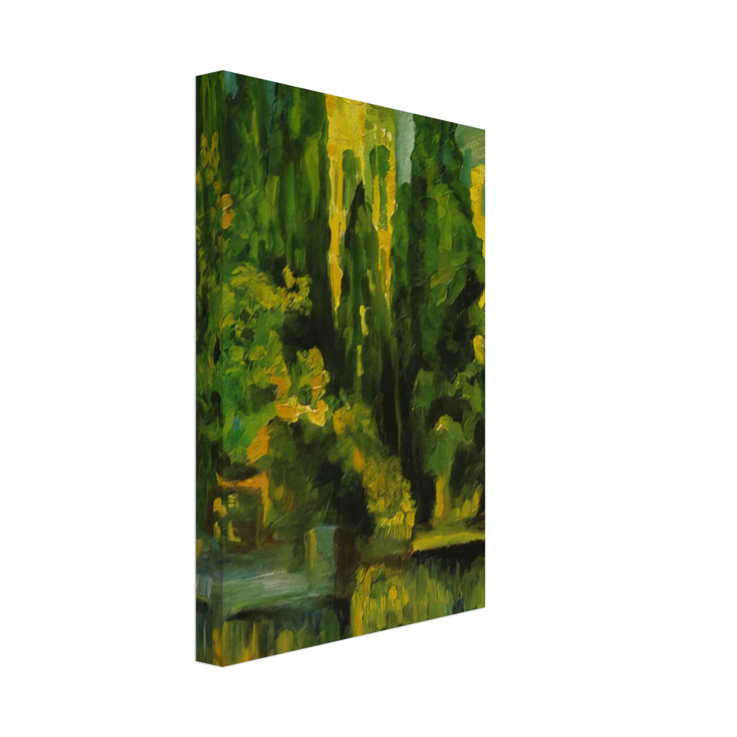 Salvador Dali - VILABERTRIN CHURCH TOWER 1919 Canvas - 70x100 cm / 28x40 inches-canvas