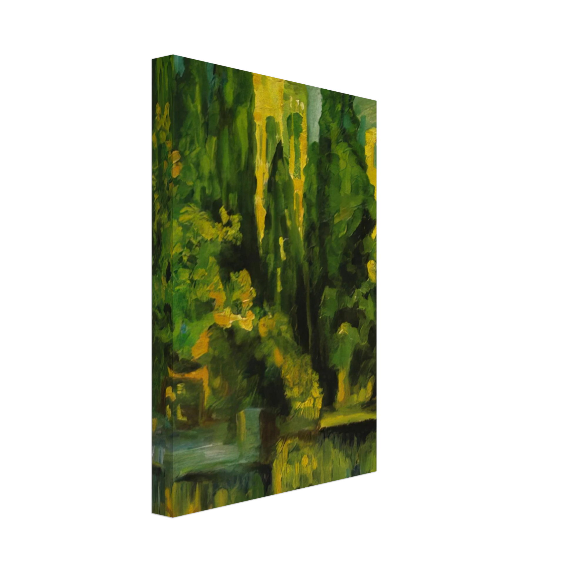 Salvador Dali - VILABERTRIN CHURCH TOWER 1919 Canvas - 70x100 cm / 28x40 inches-canvas