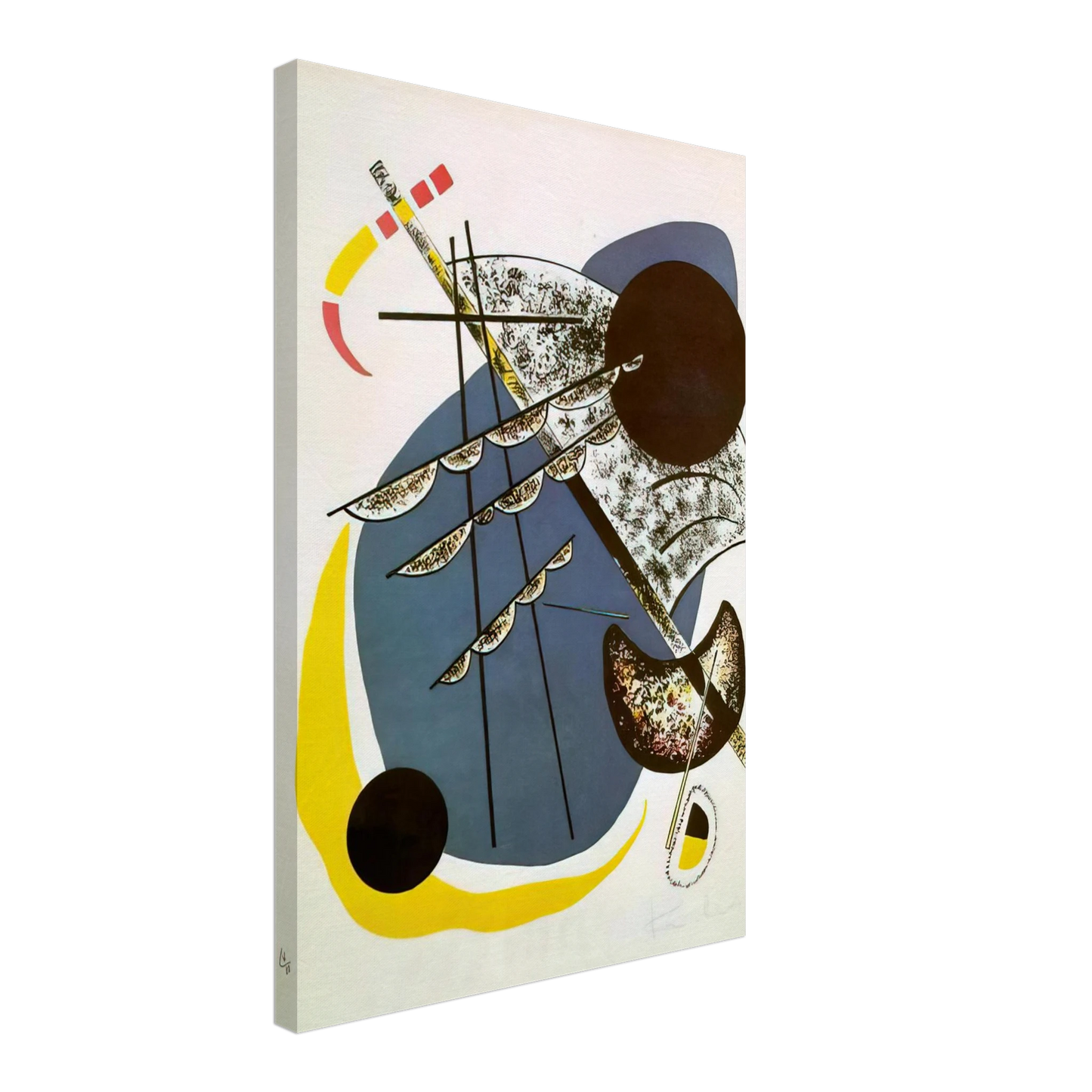 Wassily Kandinsky - SMALL WORLDS II 1922 Canvas - 70x100 cm / 28x40 inches-canvas