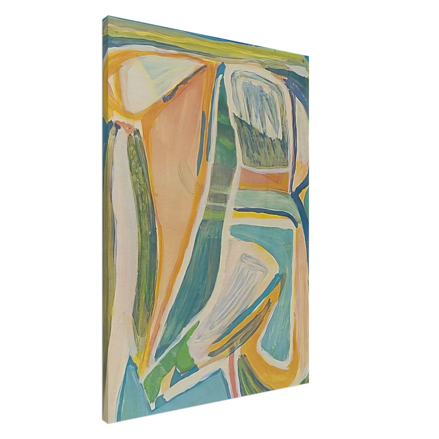 Bram van Velde - Untitled - Lyrical Abstraction Canvas - 20x30 cm / 8x12 inches-canvas