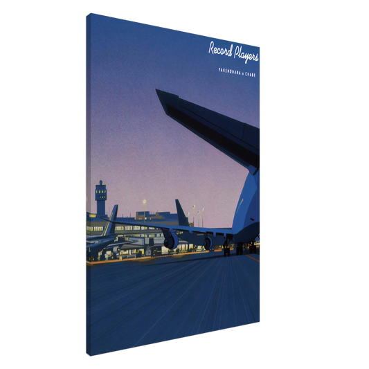 Hiroshi Nagai - Taxiway Canvas - 20x30 cm / 8x12 inches-canvas