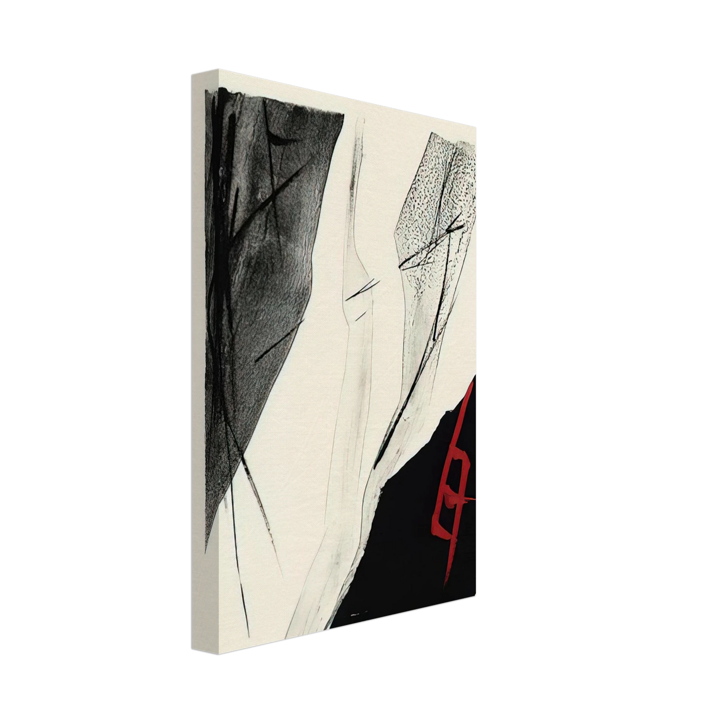 Toko Shinoda - Rippling - 1983 Canvas - 40x60 cm / 16x24 inches-canvas