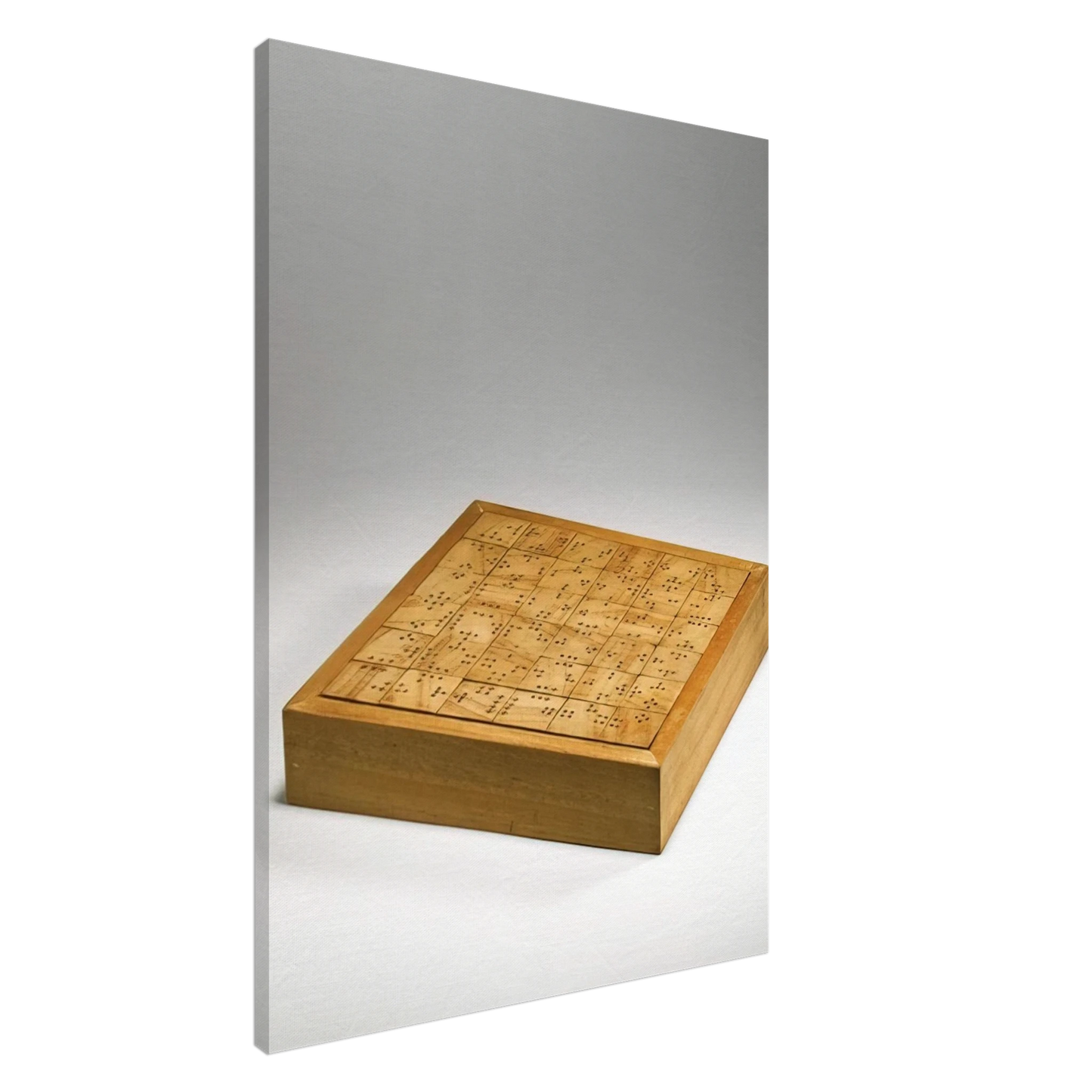 Alighiero Boetti - DAMA 1968 Canvas - 20x30 cm / 8x12 inches-canvas