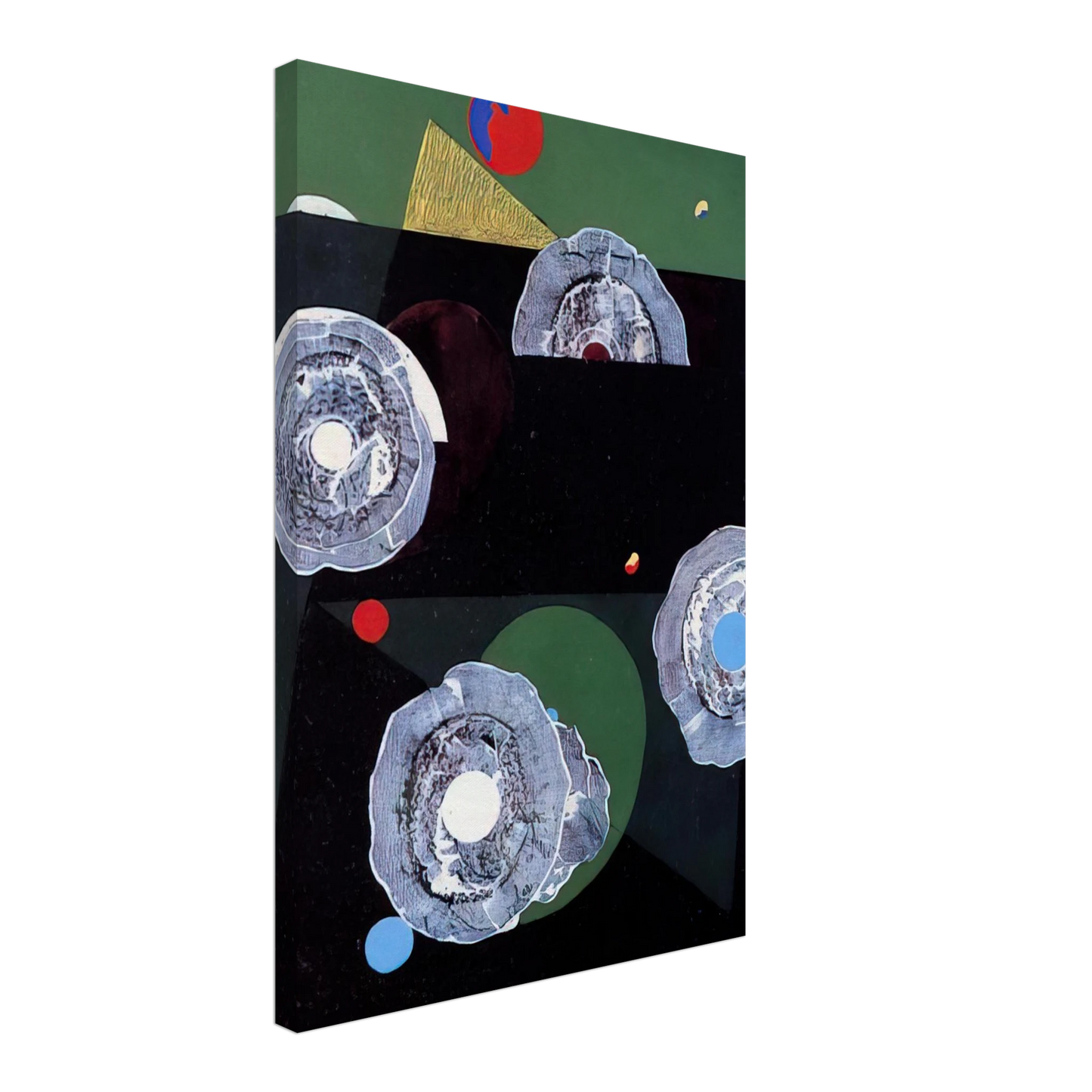 Max Ernst - Scallops flower Canvas - 70x100 cm / 28x40 inches-canvas