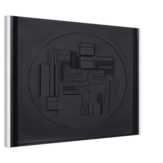 Louise Nevelson - FULL MOON 1980 Canvas - 20x30 cm / 8x12 inches-canvas