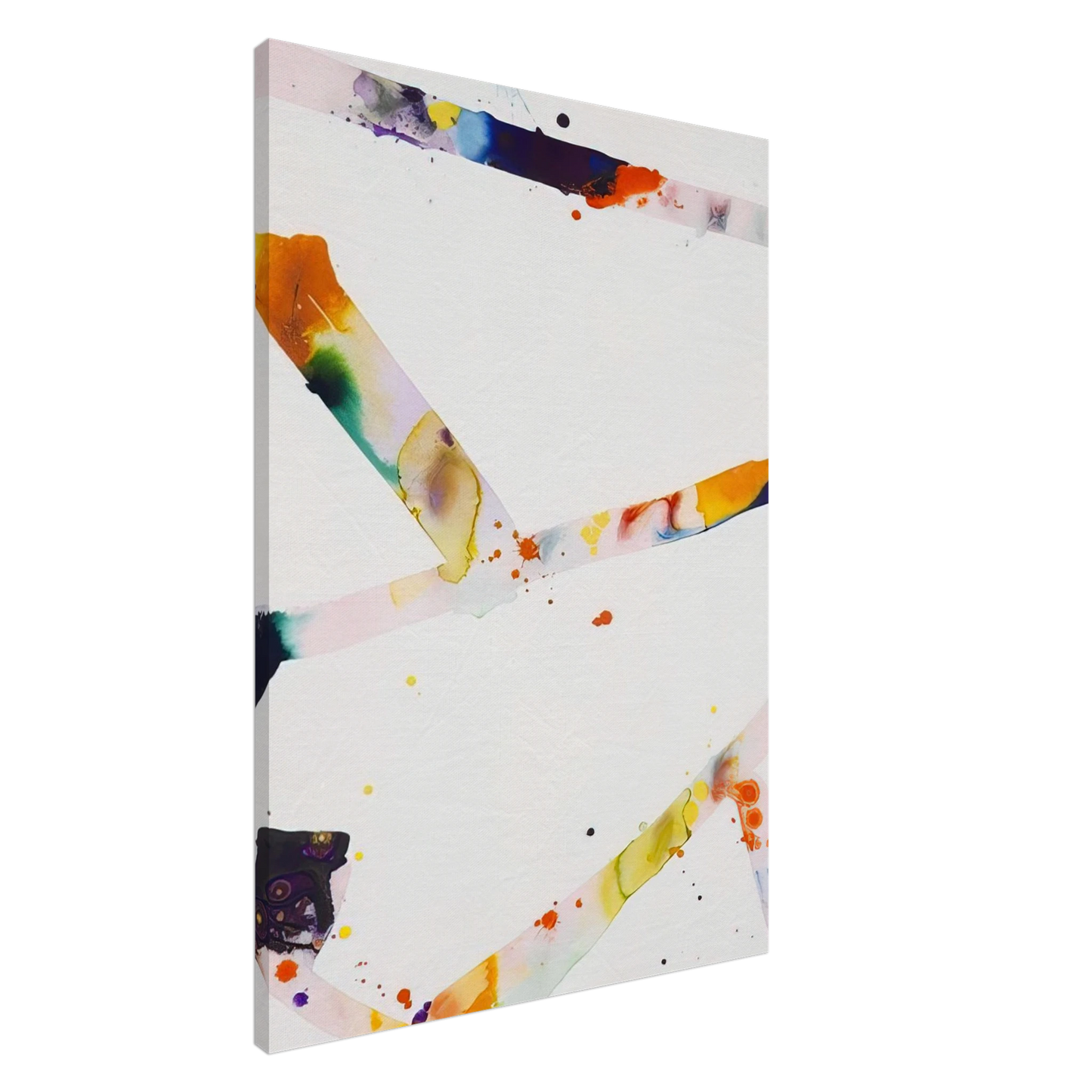 Sam Francis - From Tokyo #3 Canvas - 20x30 cm / 8x12 inches-canvas