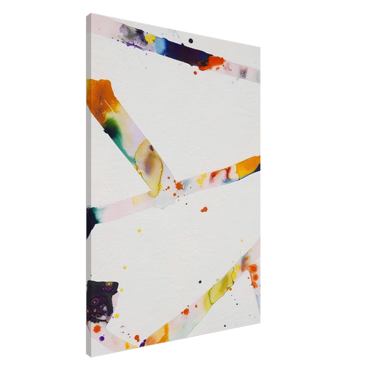 Sam Francis - From Tokyo #3 Canvas - 20x30 cm / 8x12 inches-canvas