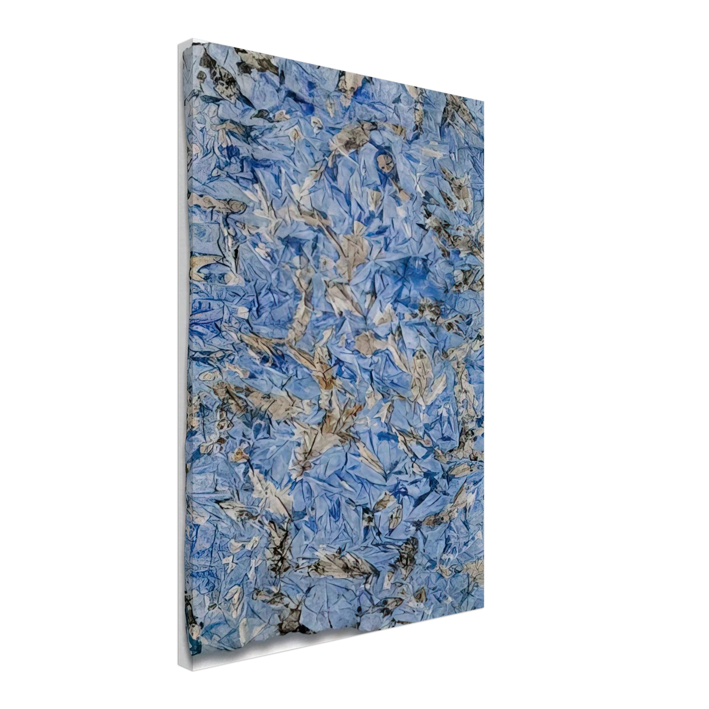 Simon Hantai - Untitled - 1982 Canvas - 70x100 cm / 28x40 inches-canvas