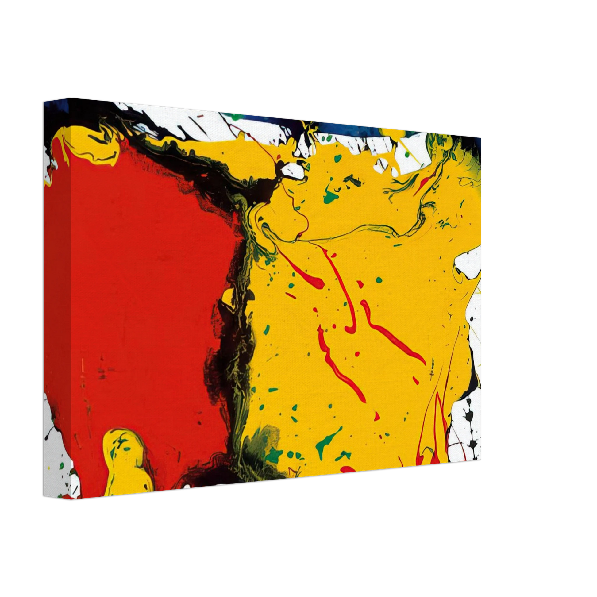 Sam Francis - Untitled  SFP94-109  SFF 1757  Canvas - 40x60 cm / 16x24 inches-canvas