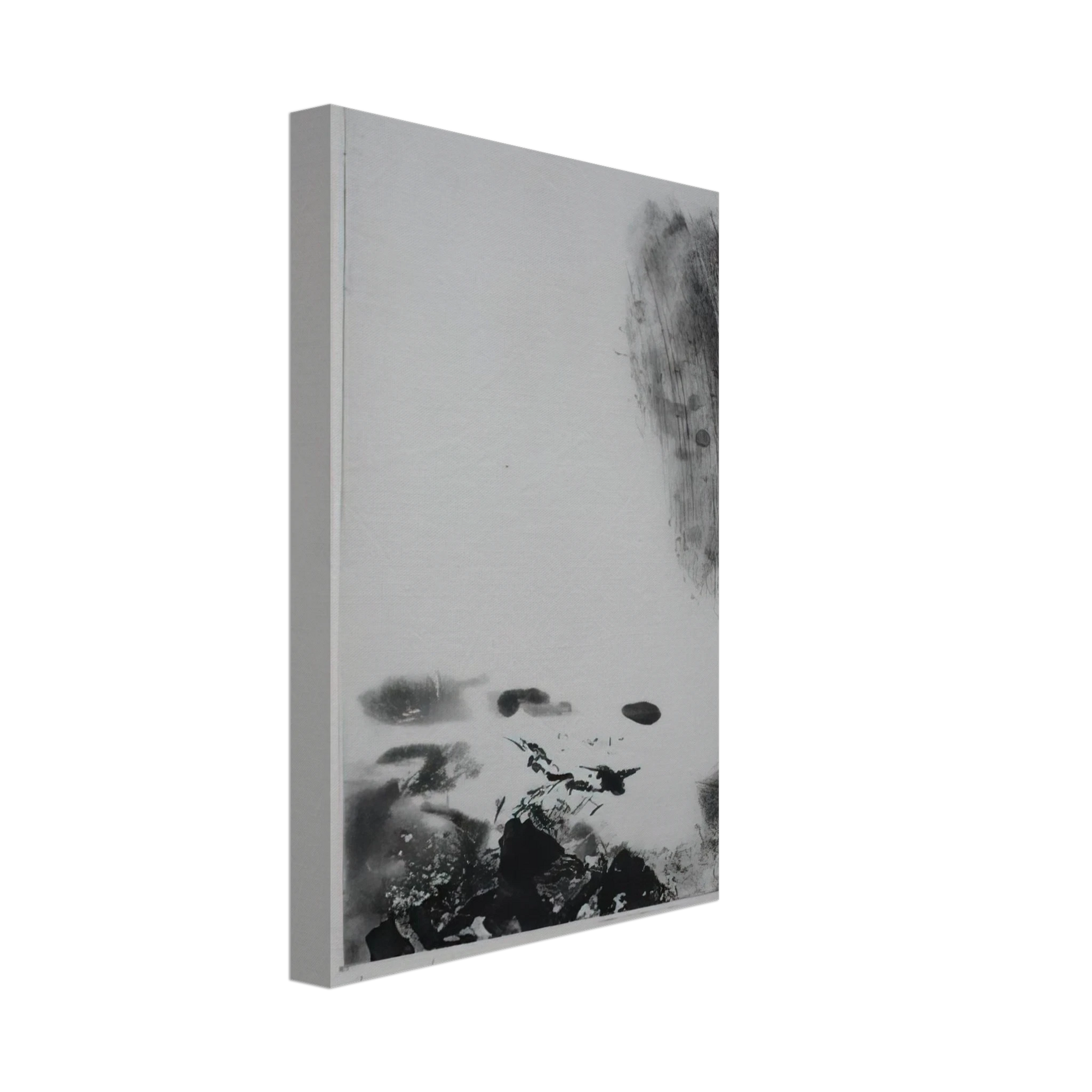 Zao Wou-Ki - WAITING FOR A HOLIDAY 1974 Canvas - 70x100 cm / 28x40 inches-canvas