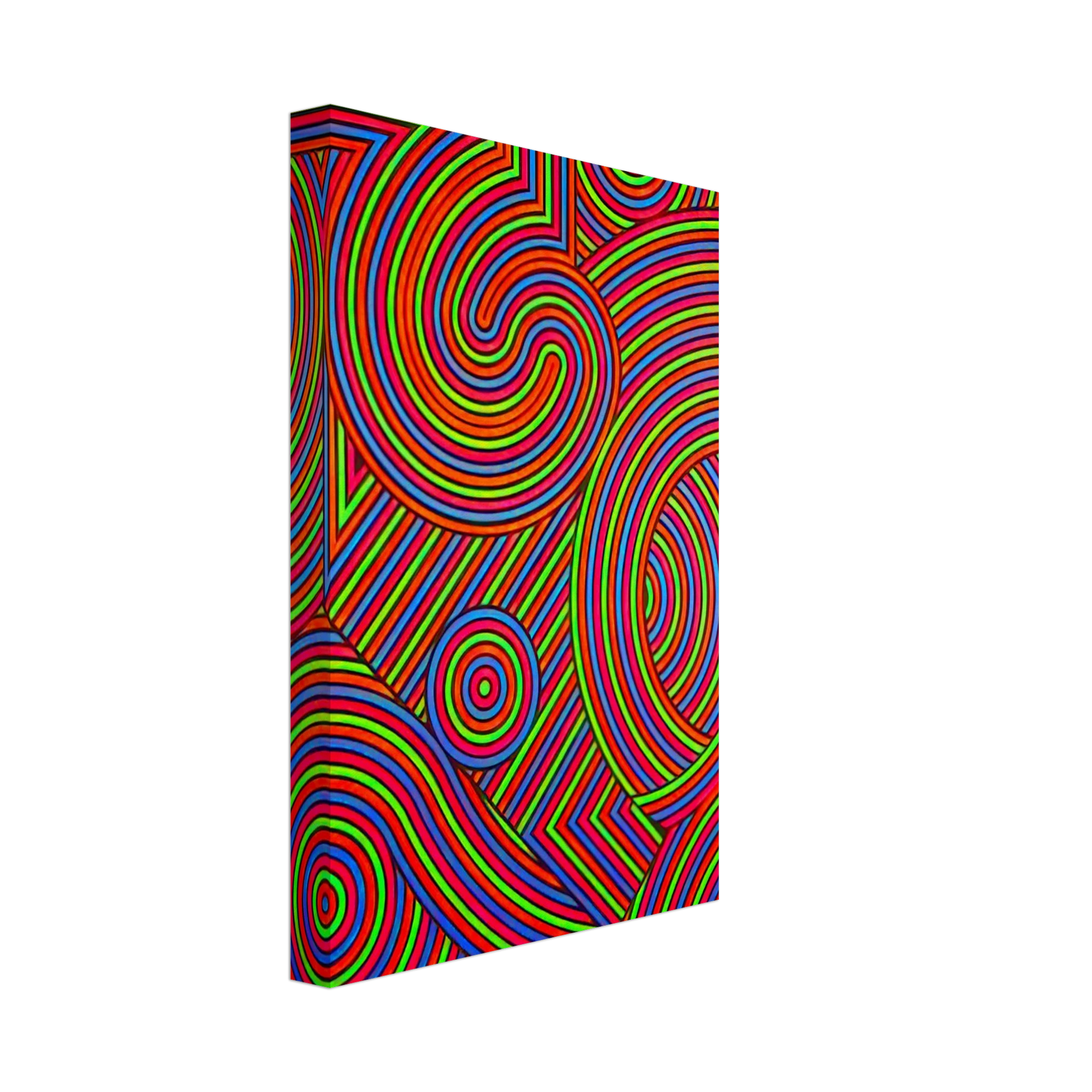 Victor Vasarely - Tekers-MC - 1981 Canvas - 40x60 cm / 16x24 inches-canvas