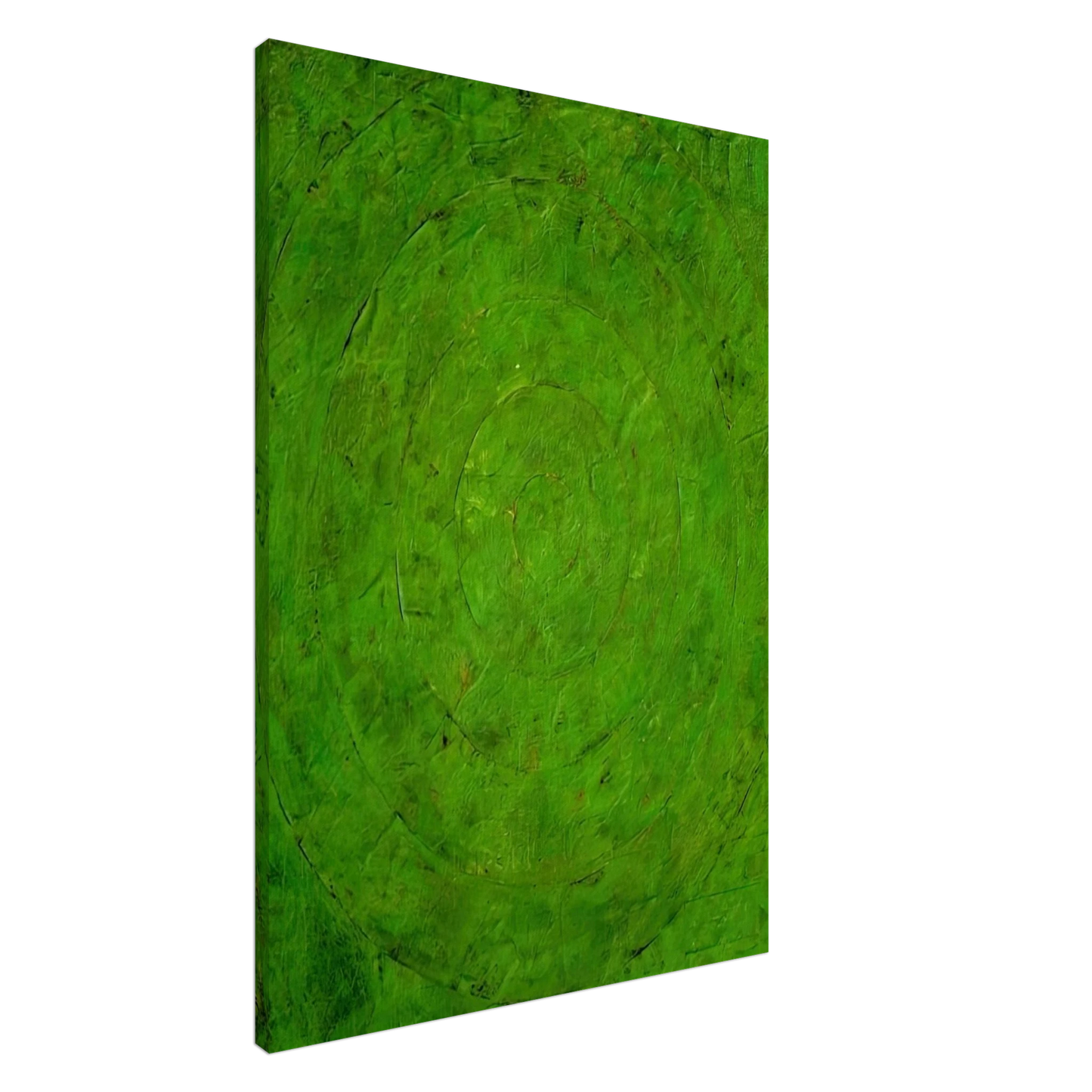 Jasper Johns - GREEN TARGET Canvas - 20x30 cm / 8x12 inches-canvas