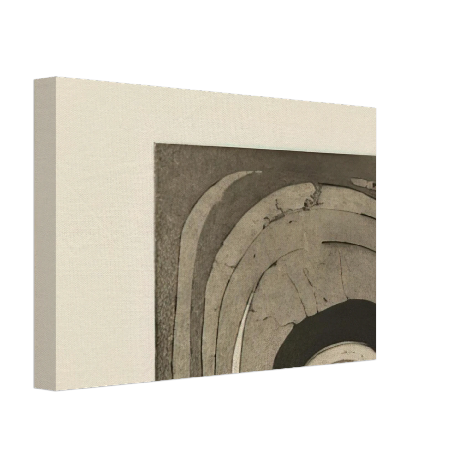 Lee Bontecou - ETCHING ONE 1967 Canvas - 40x60 cm / 16x24 inches-canvas