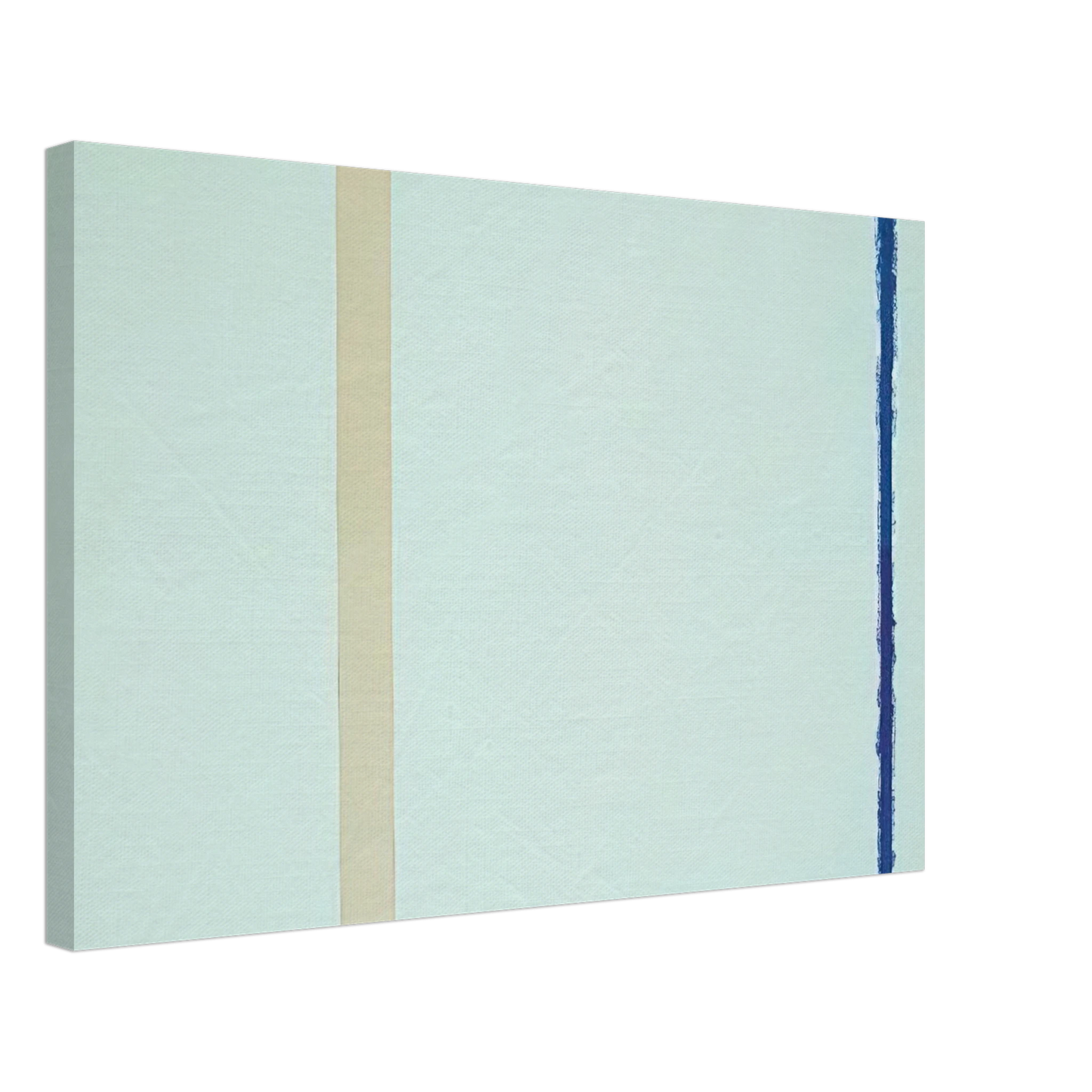 Barnett Newman - White Fire I Canvas - 70x100 cm / 28x40 inches-canvas