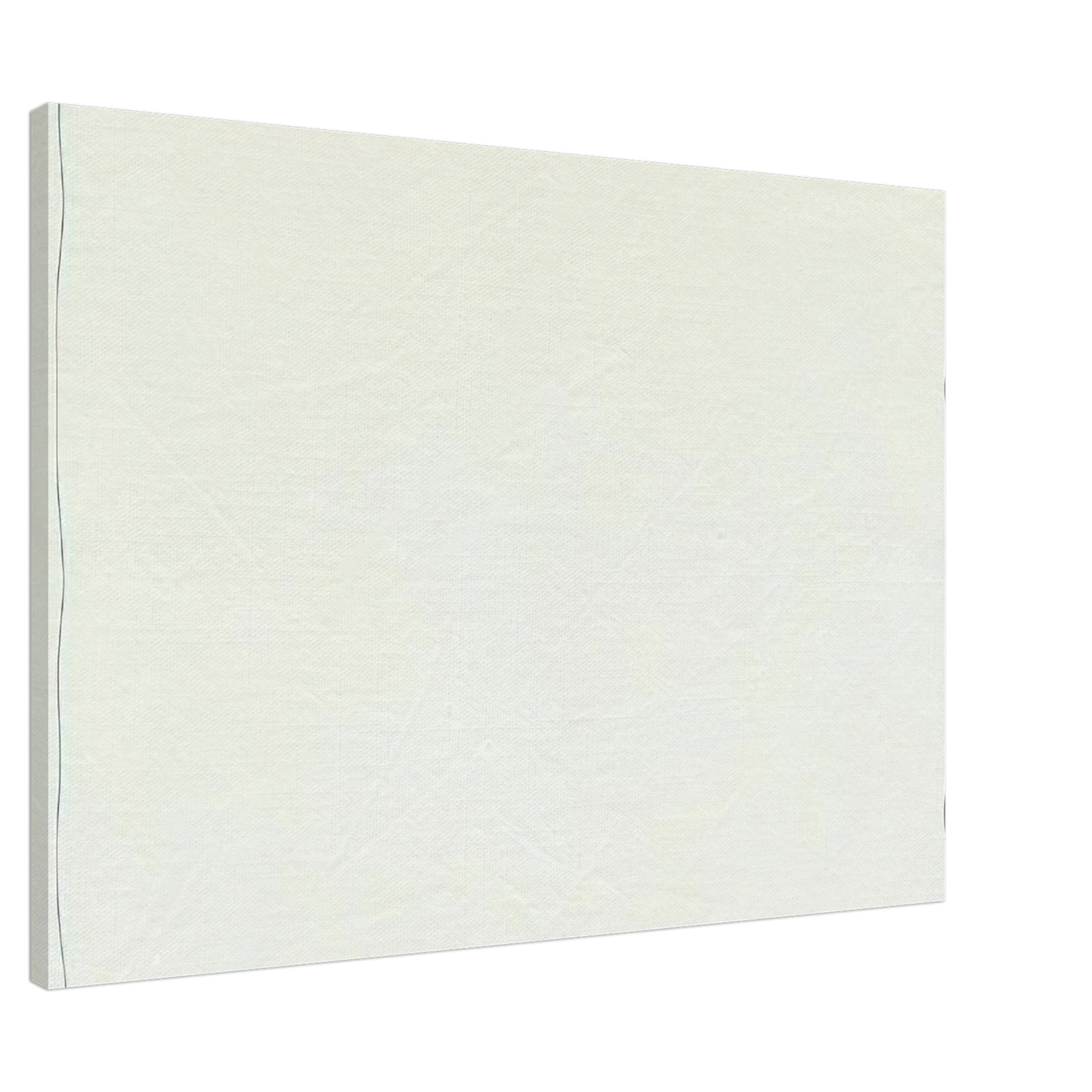 Robert Ryman - Bent Line Drawing Canvas - Default Title-canvas