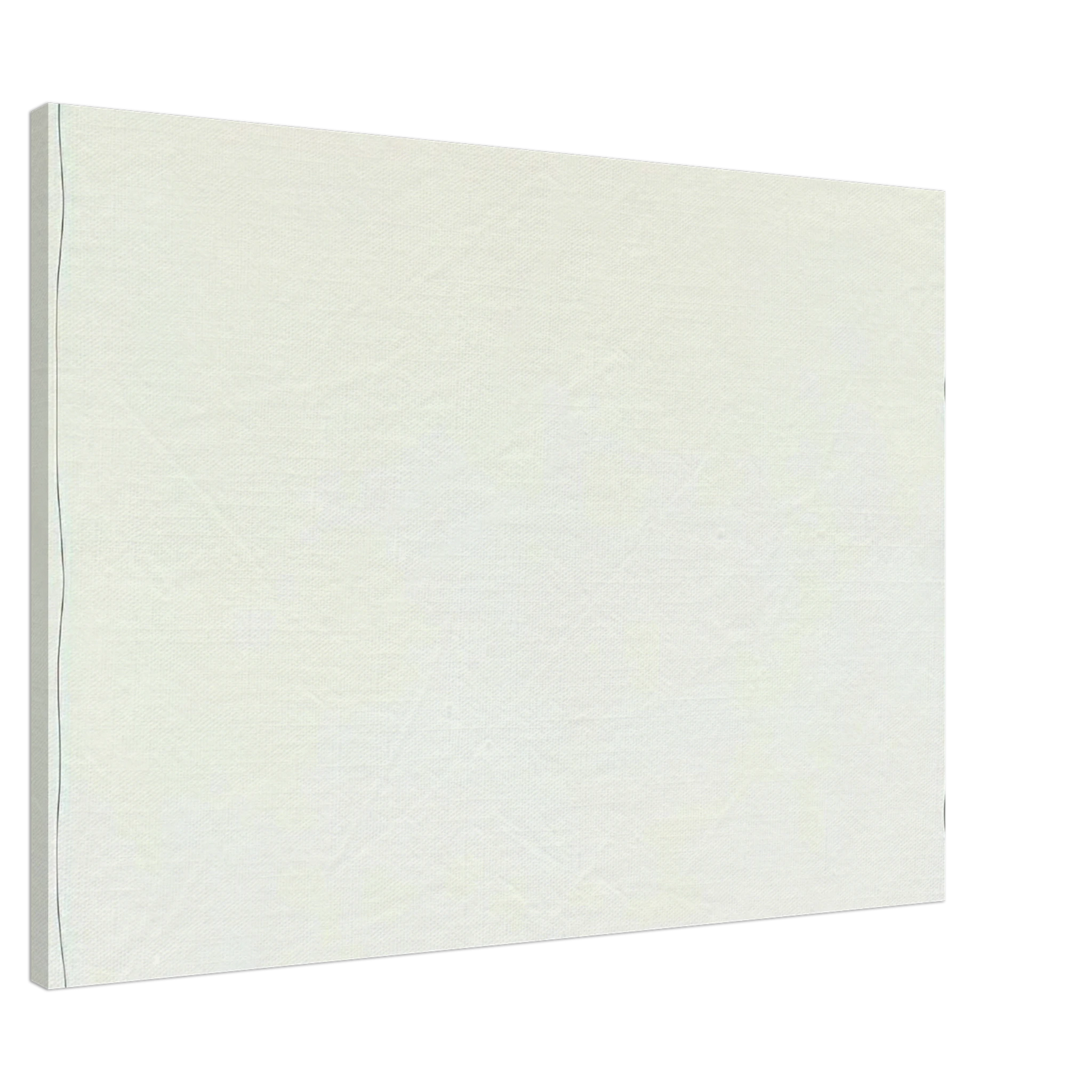 Robert Ryman - Bent Line Drawing Canvas - Default Title-canvas