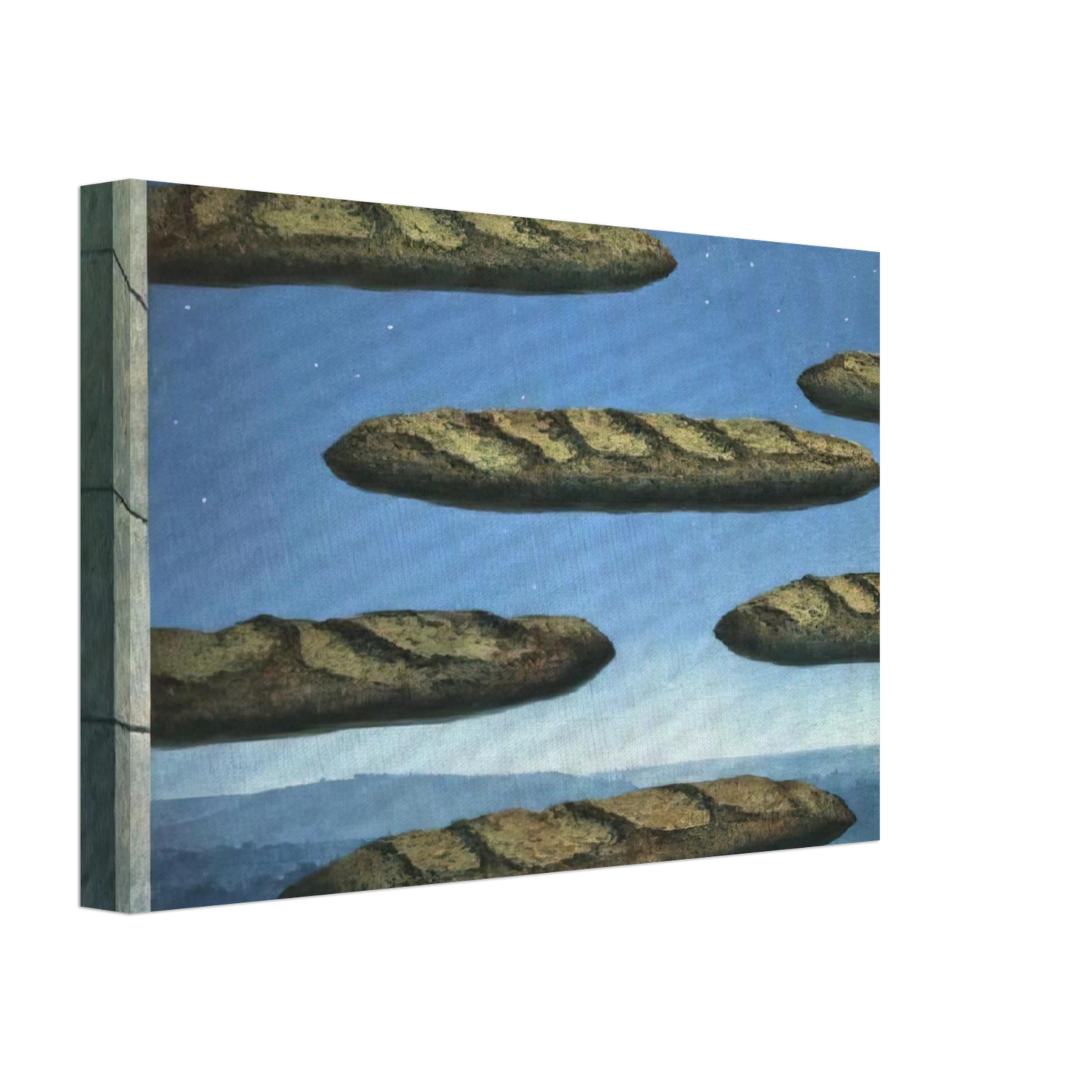 Rene Magritte - THE GOLDEN LEGEND 1958 Canvas - 40x60 cm / 16x24 inches-canvas