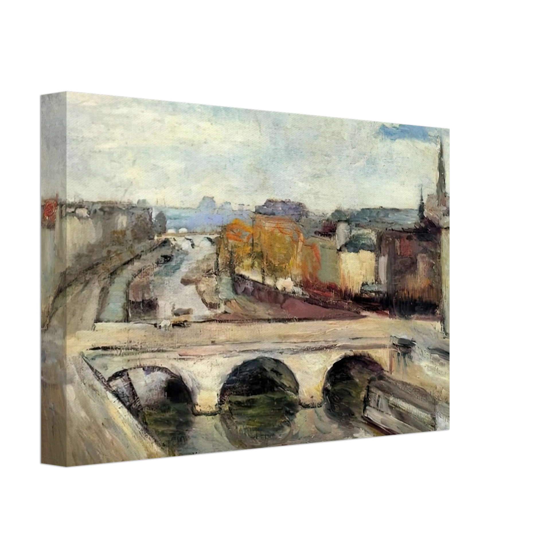 Henri Matisse - THE POT SAINT MICHEL IN PARIS 1900 Canvas - 70x100 cm / 28x40 inches-canvas