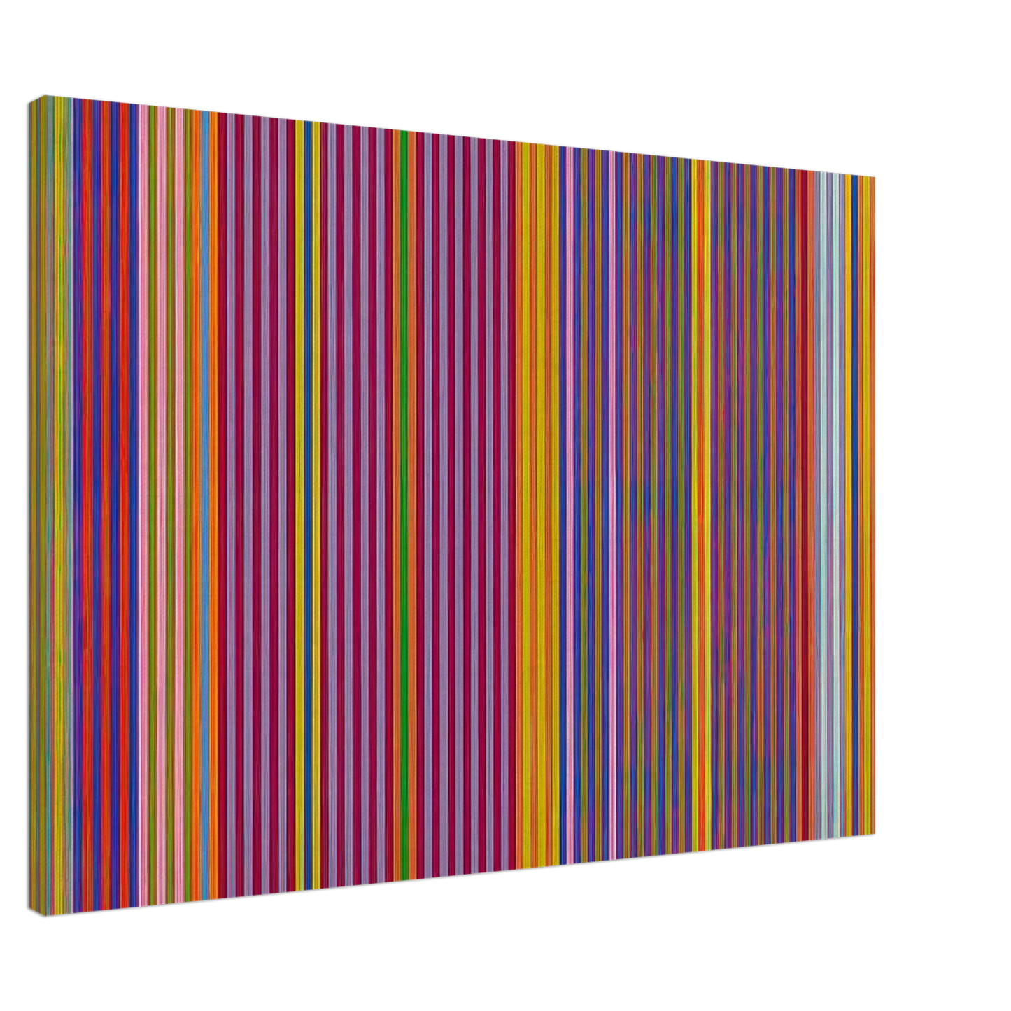 Gene Davis - Tarzan Series I - 1969 Canvas - 20x30 cm / 8x12 inches-canvas