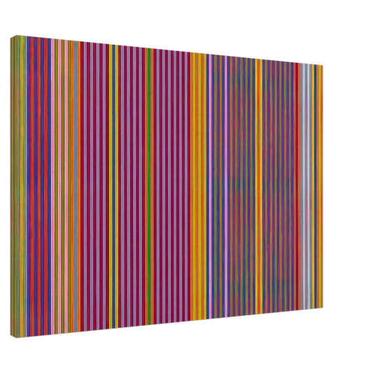 Gene Davis - Tarzan Series I - 1969 Canvas - 20x30 cm / 8x12 inches-canvas