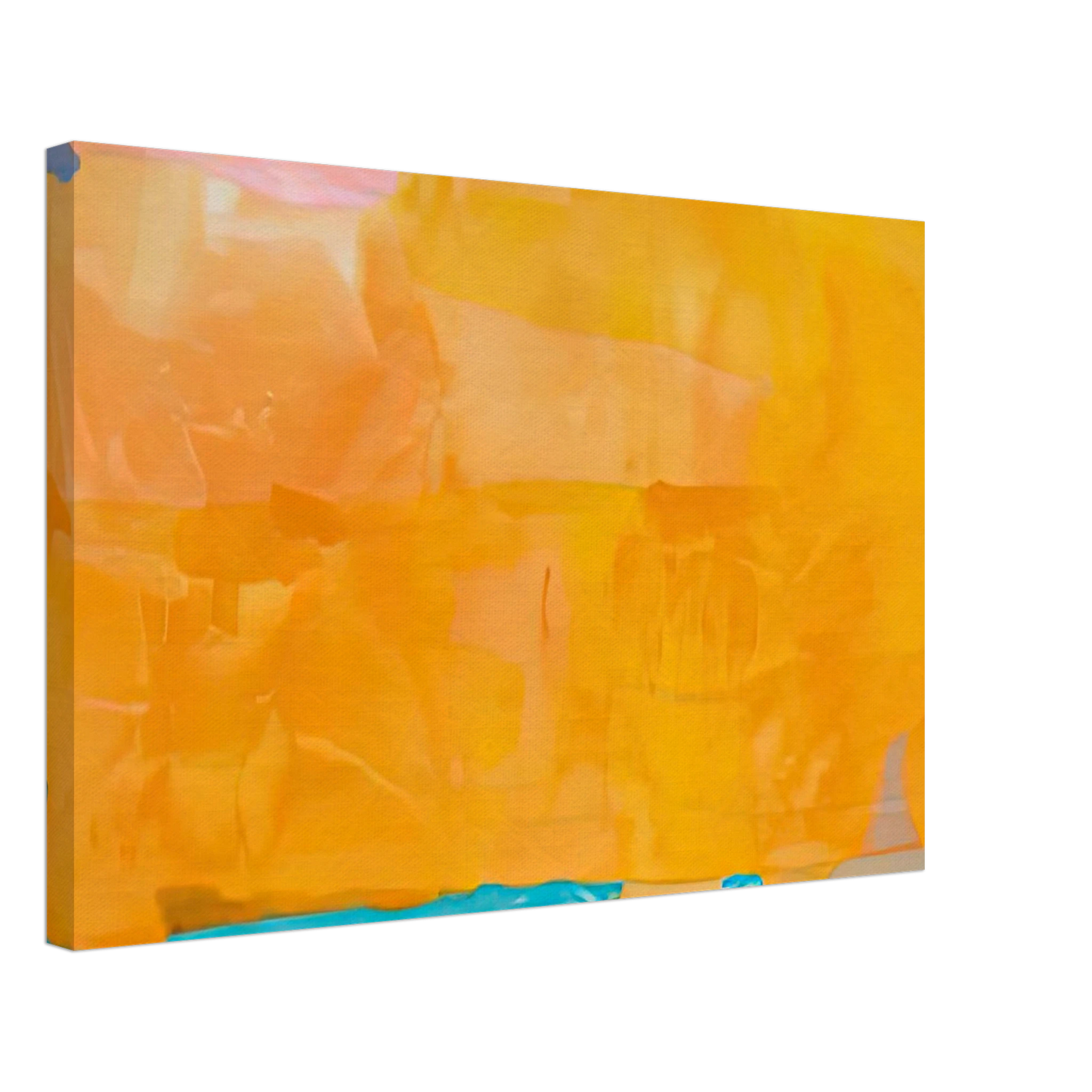 Helen Frankenthaler - Royal Fireworks, 1975- Canvas - 70x100 cm / 28x40 inches-canvas