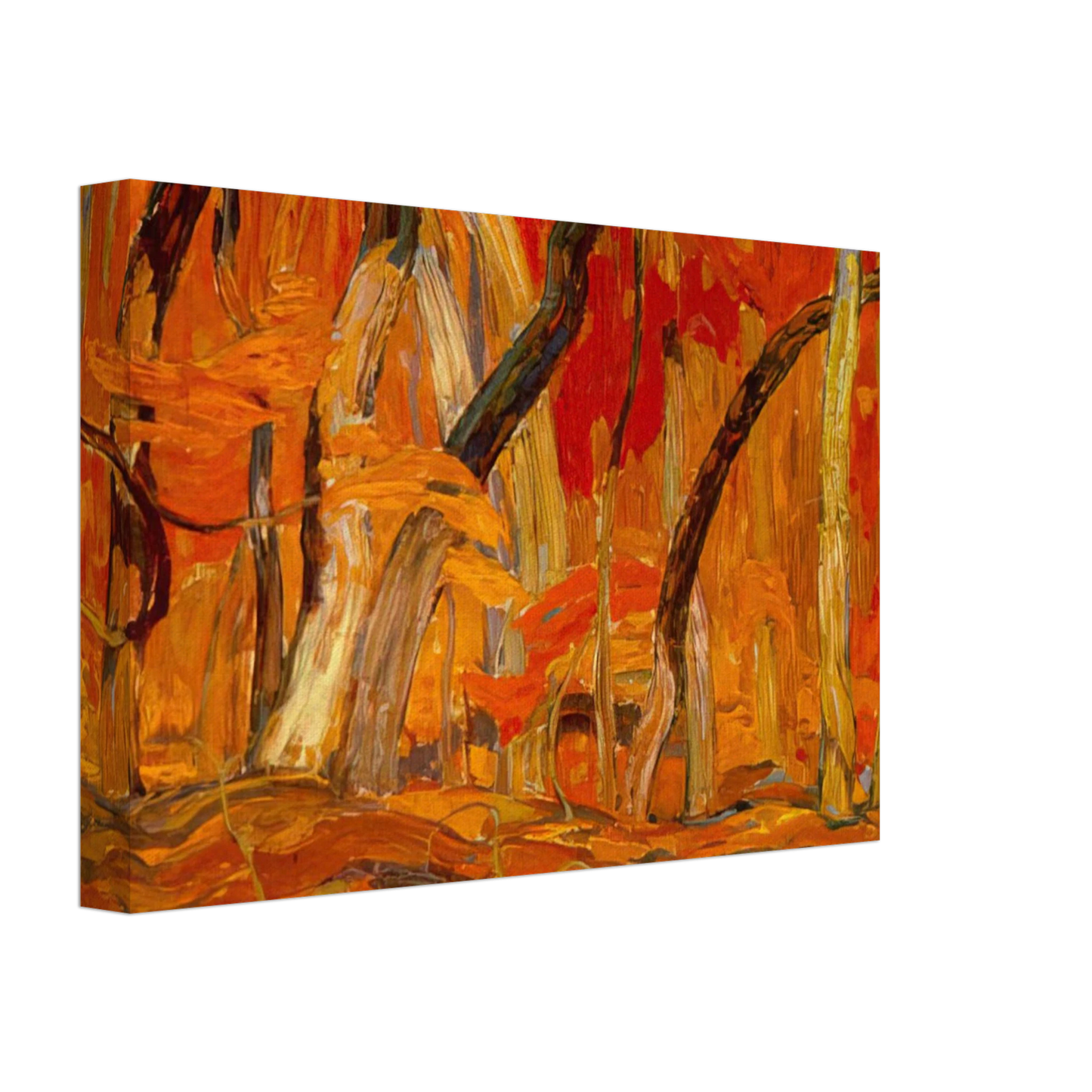 A.Y. Jackson - Maple Woods, Algoma - 1920 Canvas - 40x60 cm / 16x24 inches-canvas