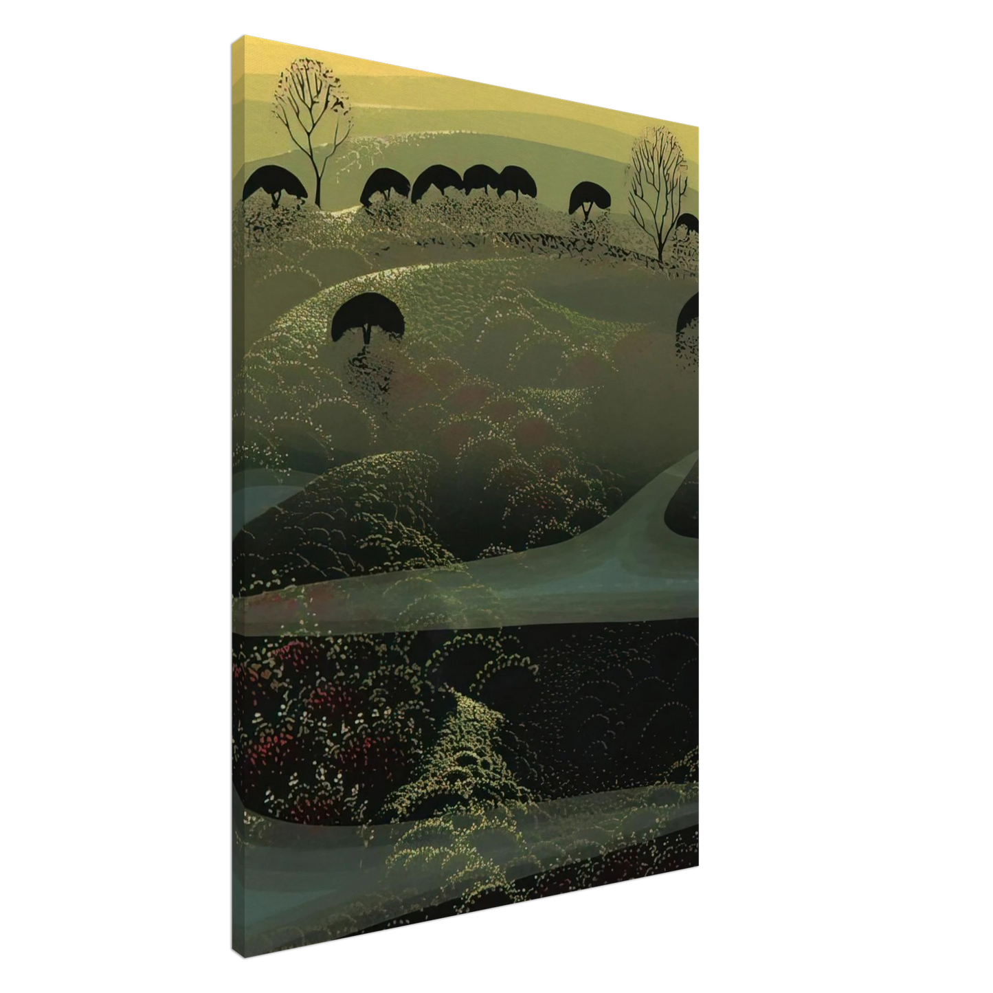 Eyvind Earle - California Miniature Canvas - 20x30 cm / 8x12 inches-canvas