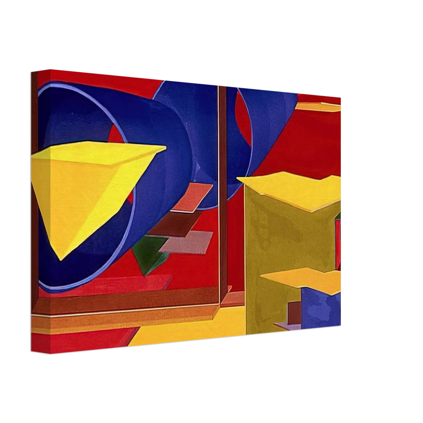 Al Held - Pachinko Canvas - 70x100 cm / 28x40 inches-canvas