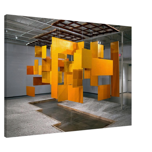 Helio Oiticica - Grand Nucleus Canvas - 20x30 cm / 8x12 inches-canvas