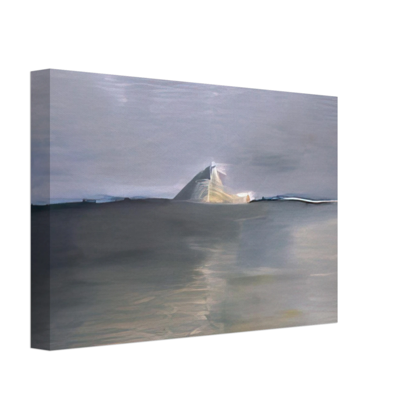 Nicolas de Stael - Marine au cap - Lyrical Abstraction Canvas - 40x60 cm / 16x24 inches-canvas