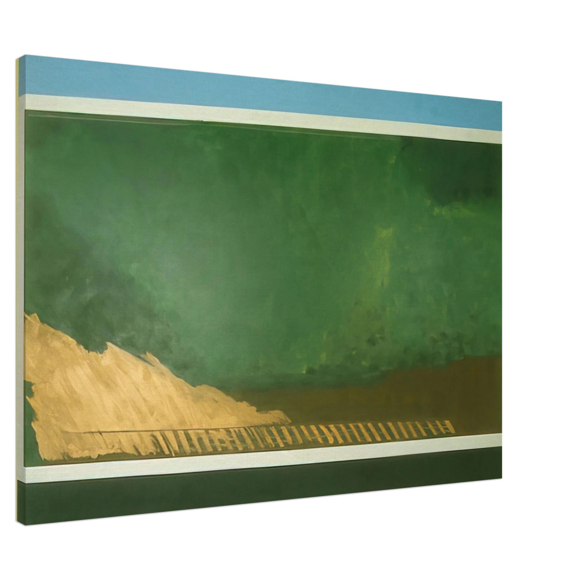 Ronnie Landfield - Heaven and Earth - 1967 Canvas - Default Title-canvas