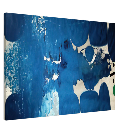 Victor Pasmore - A Tree Full of Birds 2 - 1979 Canvas - 20x30 cm / 8x12 inches-canvas