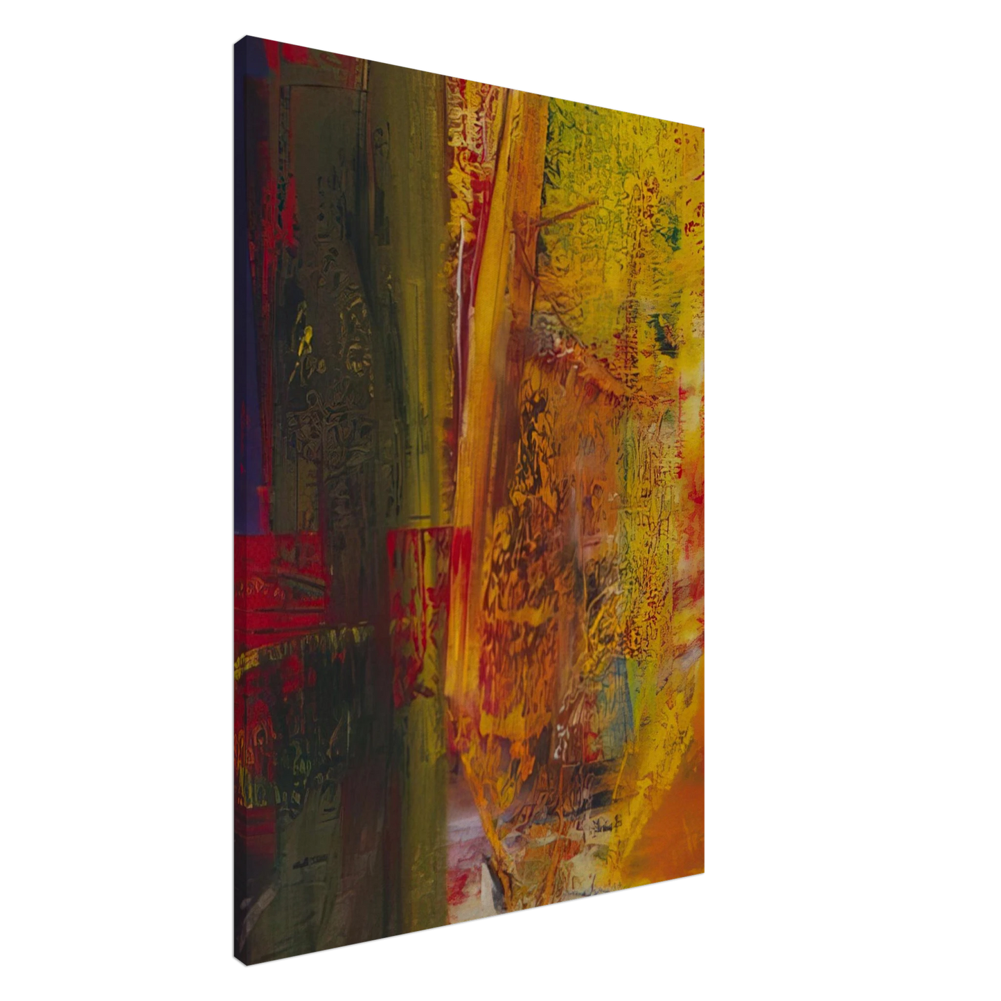 Gerhard Richter - OLBERG 1986 Canvas - 20x30 cm / 8x12 inches-canvas
