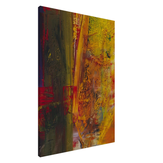 Gerhard Richter - OLBERG 1986 Canvas - 20x30 cm / 8x12 inches-canvas