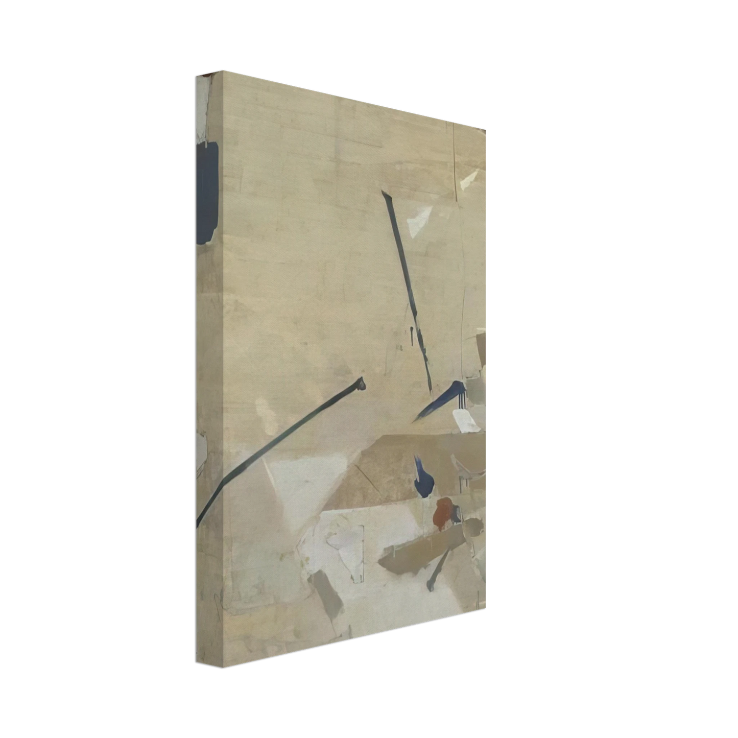 Kenzo Okada - The Cliff - Abstract Expressionism Canvas - 40x60 cm / 16x24 inches-canvas