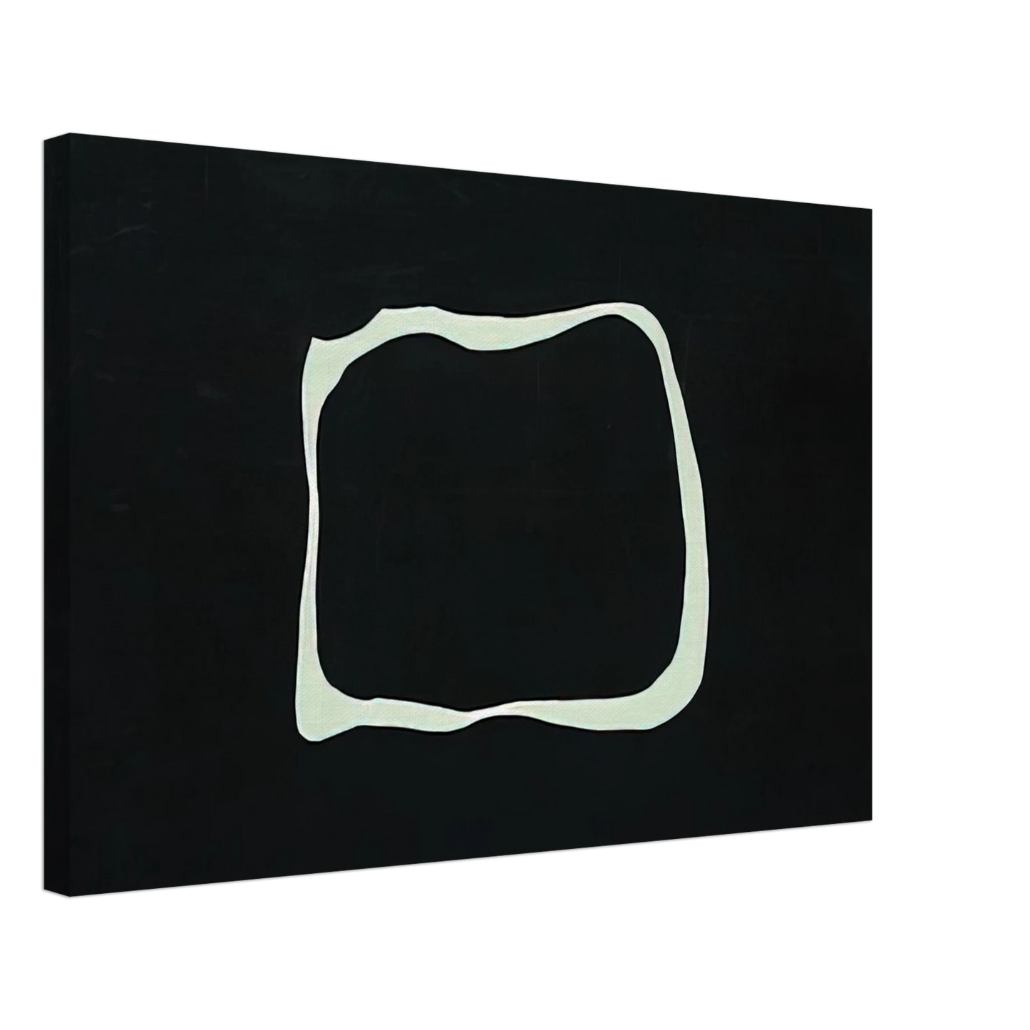 Jiro Yoshihara - Untitled - 1966 Canvas - 40x60 cm / 16x24 inches-canvas