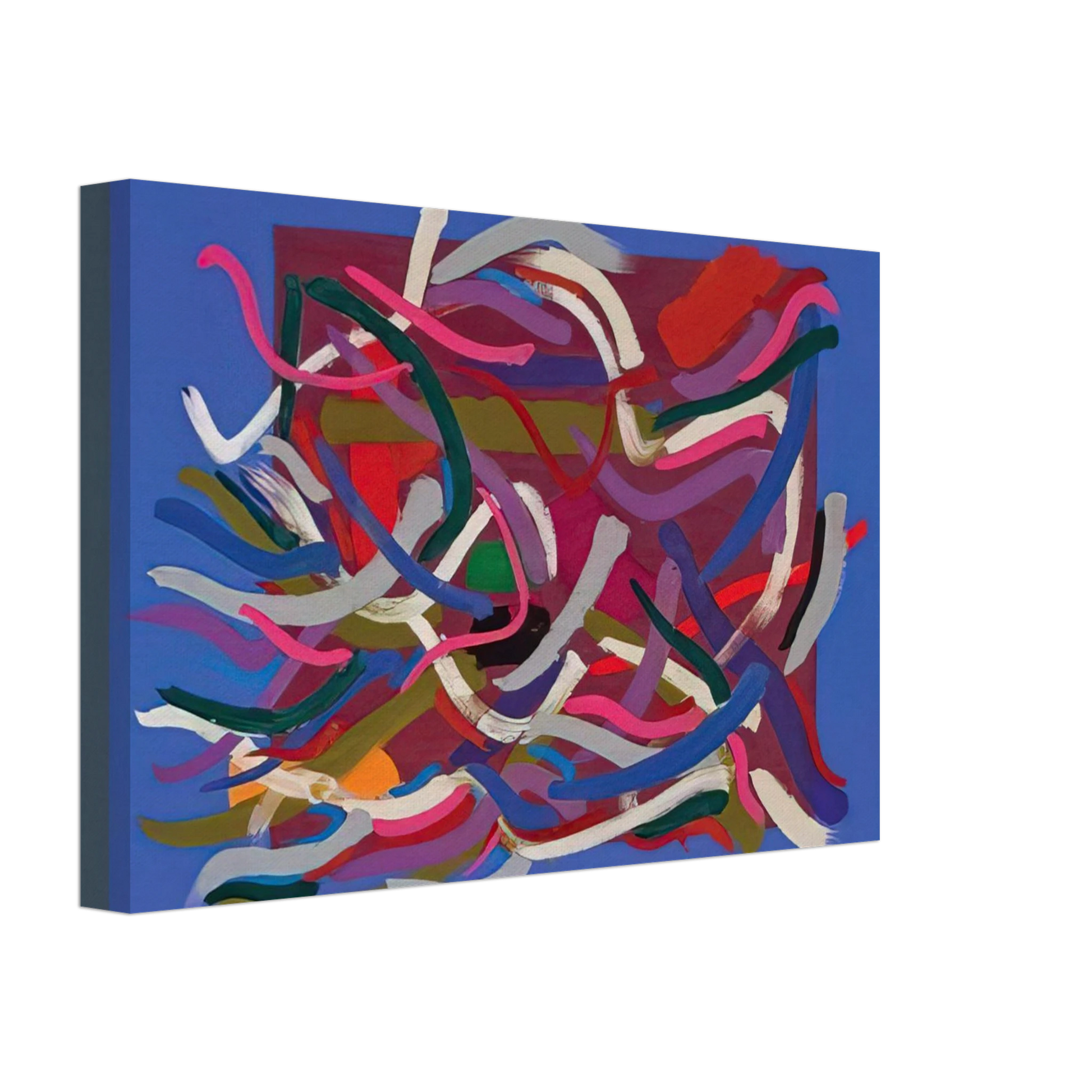 John Ferren - Blue Green Ground - 1961 Canvas - 40x60 cm / 16x24 inches-canvas