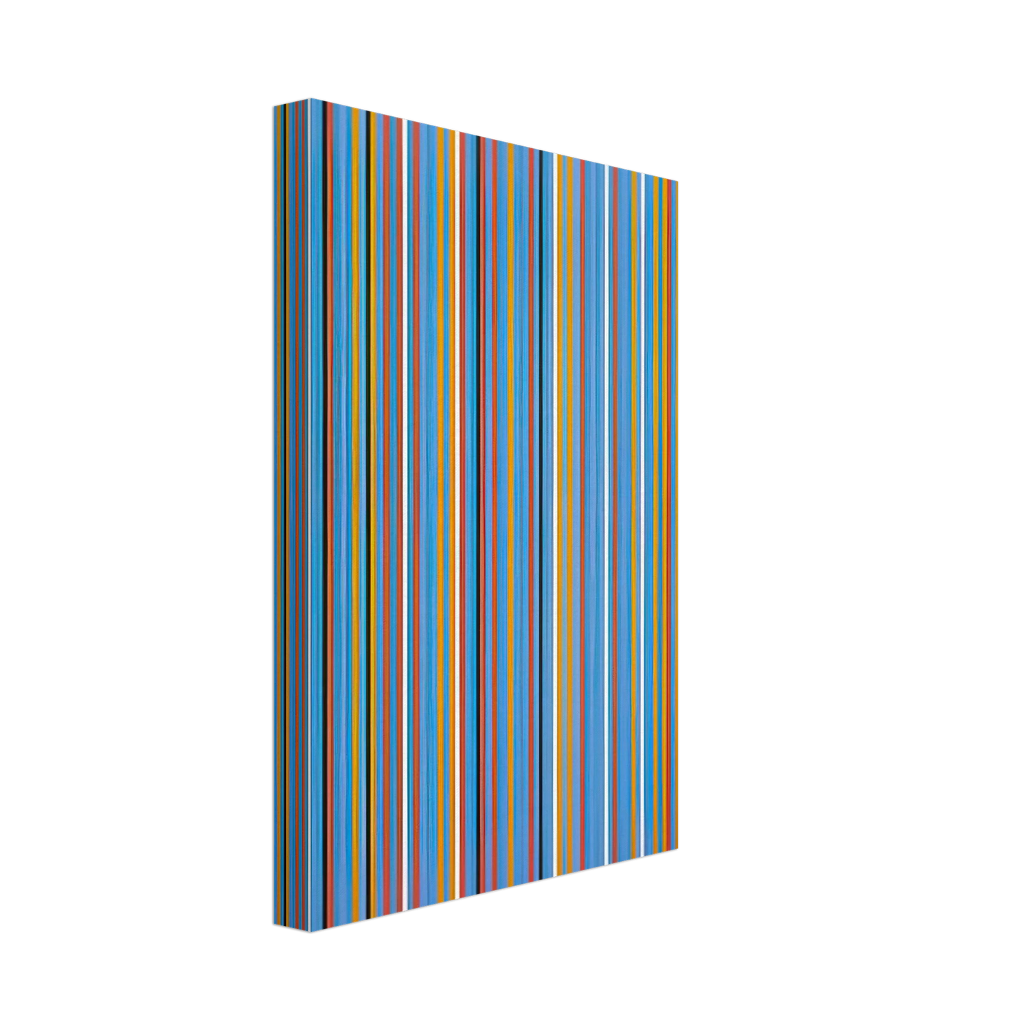 Bridget Riley - BIG BLUE 1982 Canvas - 70x100 cm / 28x40 inches-canvas