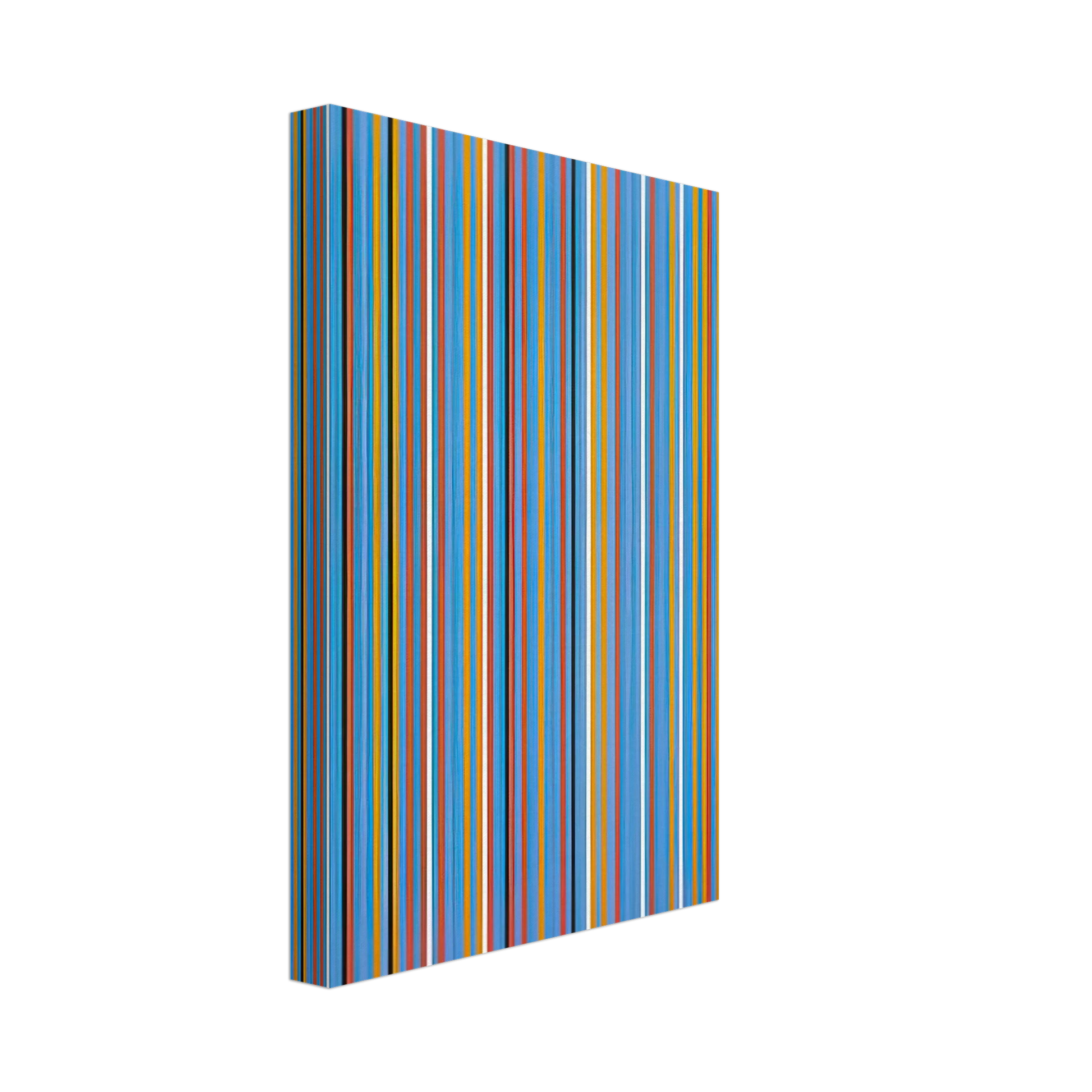 Bridget Riley - BIG BLUE 1982 Canvas - 70x100 cm / 28x40 inches-canvas