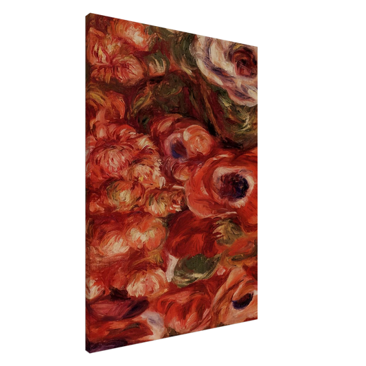 Pierre-Auguste Renoir - Anemonies Canvas - 20x30 cm / 8x12 inches-canvas