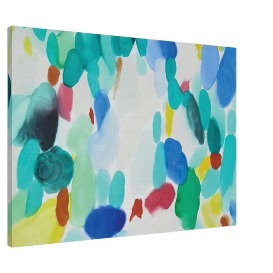 Alice Baber - Piper's Near Canvas - 20x30 cm / 8x12 inches-canvas