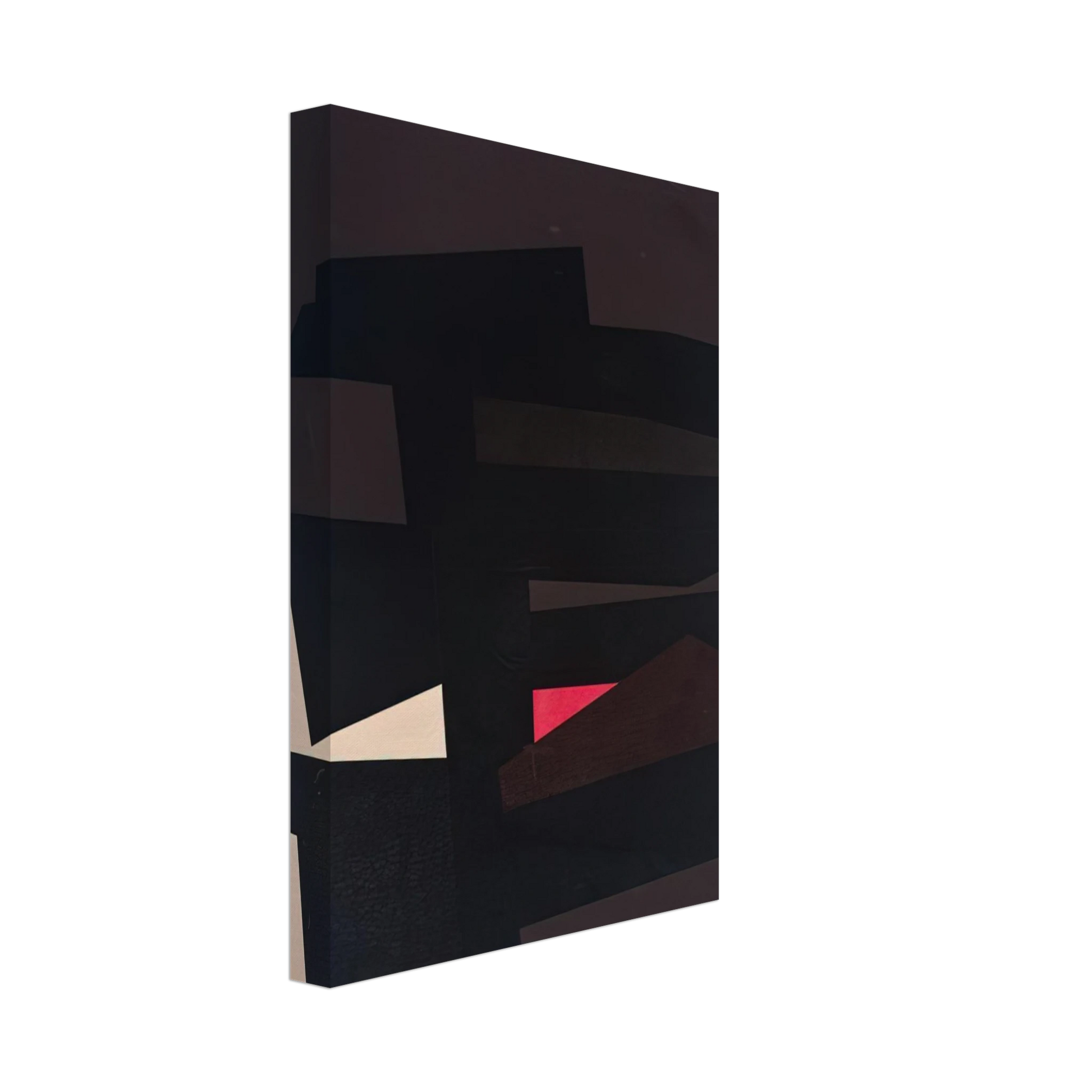 Karl Benjamin - BB #8 - 1962 Canvas - 40x60 cm / 16x24 inches-canvas