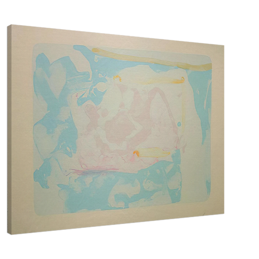 Helen Frankenthaler - Reflections III - 1995 Canvas - 20x30 cm / 8x12 inches-canvas