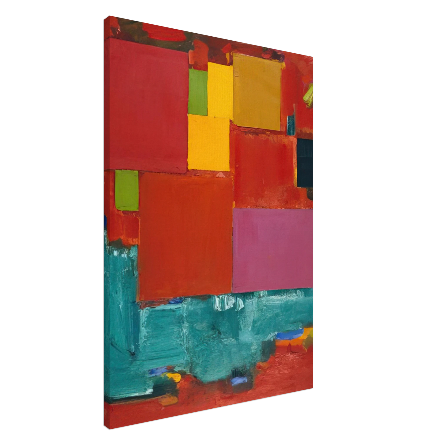 Hans Hofmann - Pompeii Canvas - 20x30 cm / 8x12 inches-canvas